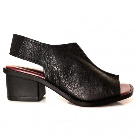 Sandalia Preta - Maitê - Donna Giulia